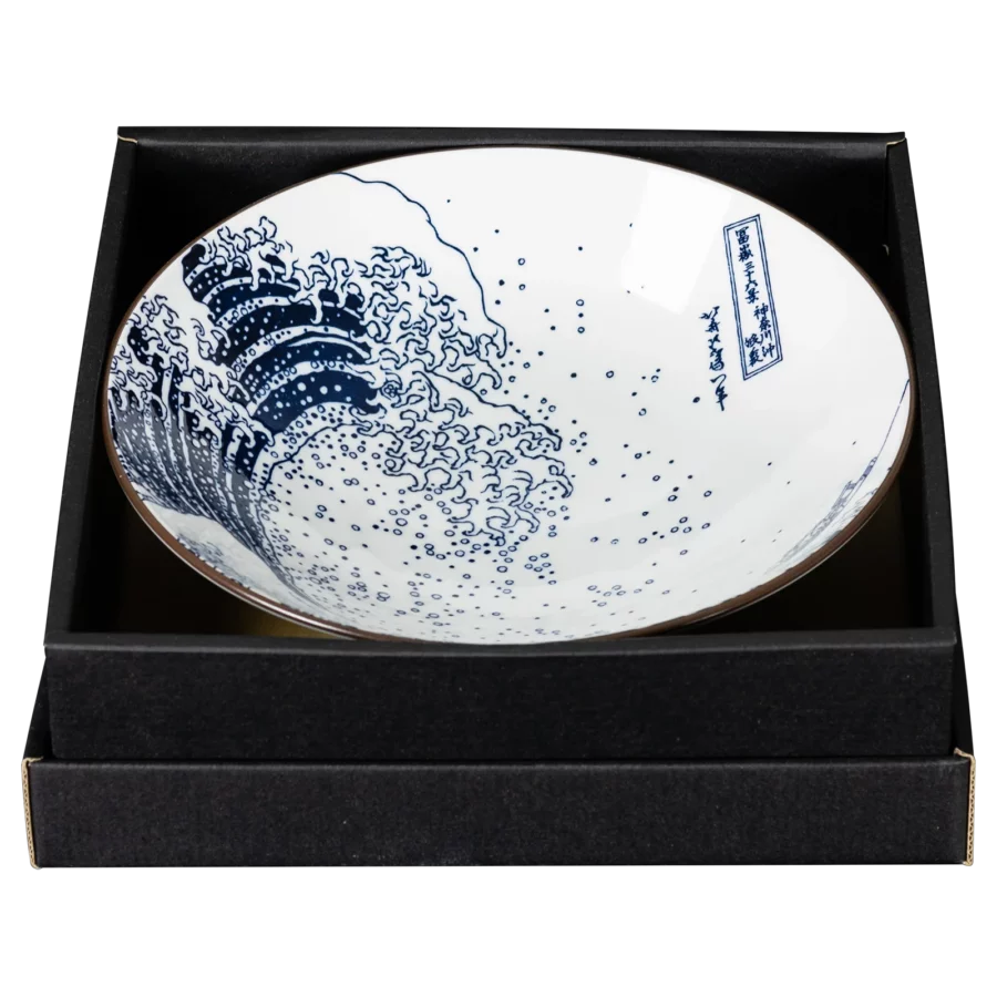 Hokusai Fuji Serving Bowl