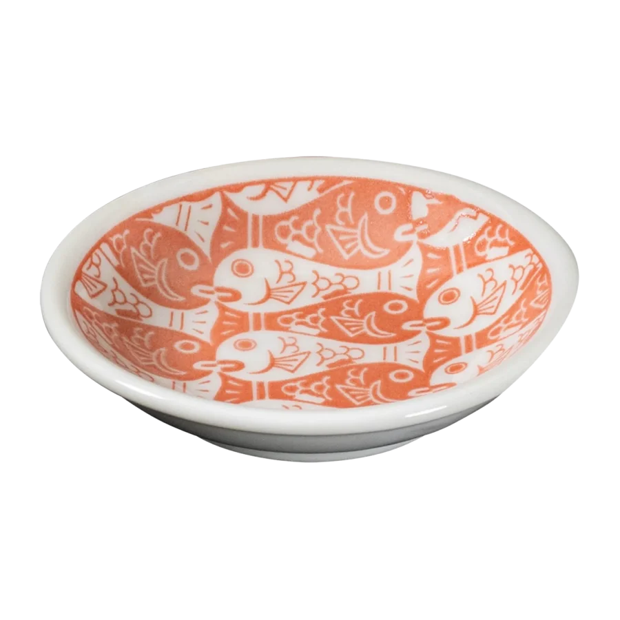 Medetai Red Plates - Dish - 9 x 2cm
