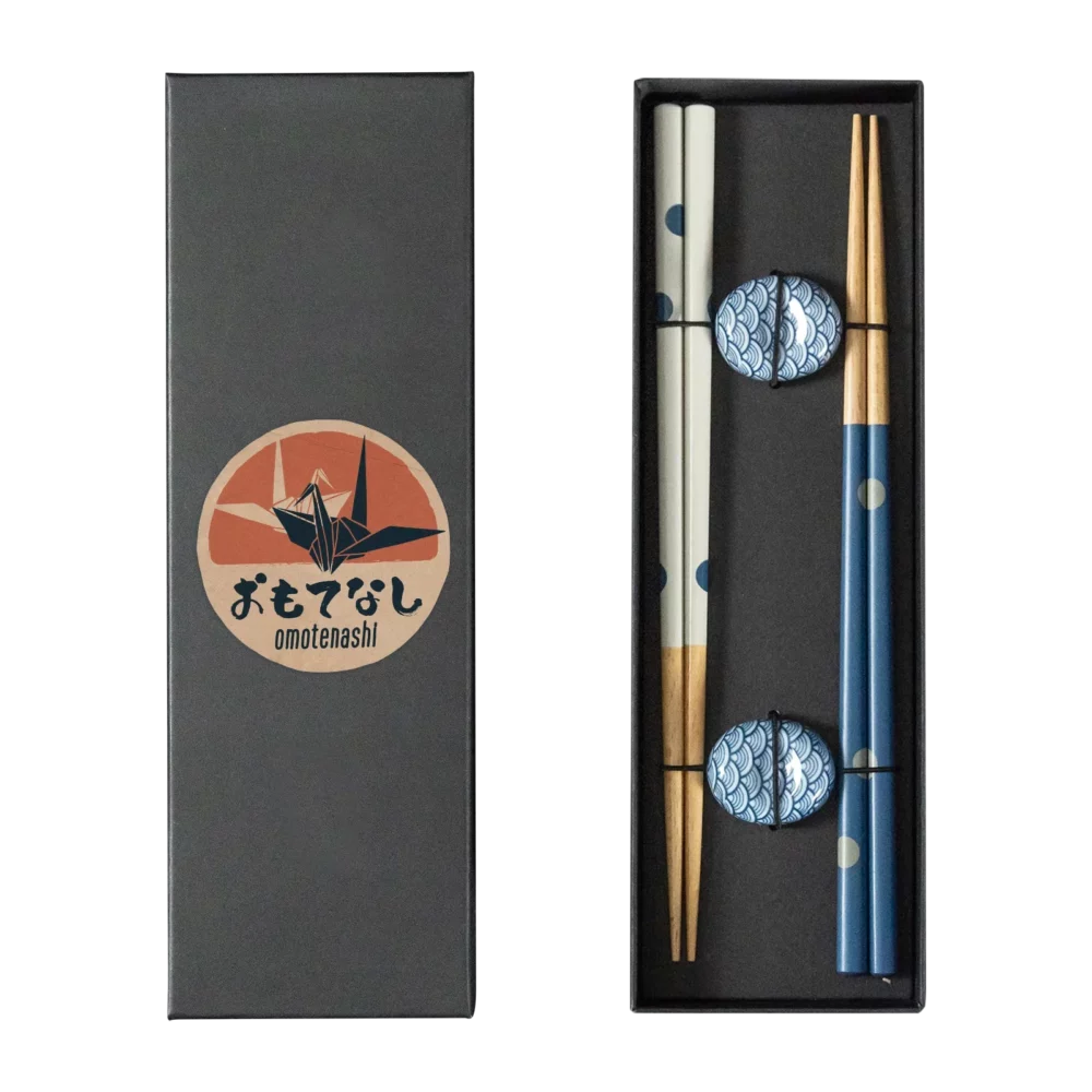 Komon Chopstick & Rest Set