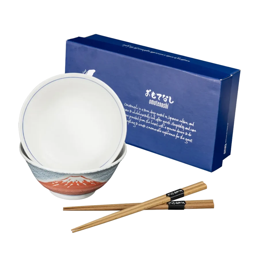 Fuji Seigaiha Gift Set for Two